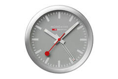  Klokken - Bureauklokken - 12,5cm - Zilverkleurig