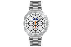  Galaxy Watch 8 Classic LTE - Ø46 - Weiß - Silberfarbig