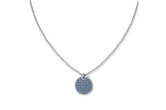  Necklaces with pendant - Steel - 60cm