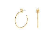  Ear studs - Steel - 5cm