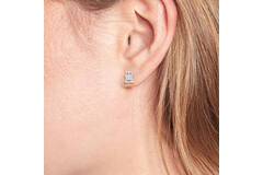  Ear studs - Steel - 1cm