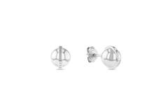  Ear studs - Steel - 1cm
