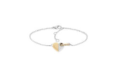  Gliederarmbänder - Stahl - 19,5cm
