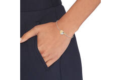  Gliederarmbänder - Stahl - 19,5cm