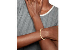  Bracelets en perles - Acier - 17cm