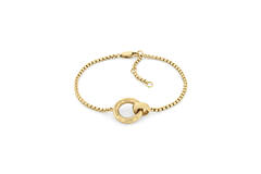  Bracelets à maillons - Acier - 19cm