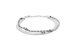  Link bracelets - Steel - 19cm