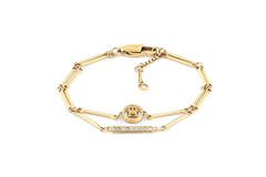  Bracelets à maillons - Acier - 19cm