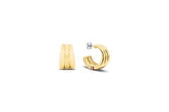  Boucles d'oreilles pendantes - Acier - 2cm