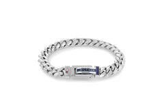  Bracelets à maillons - Acier - 21cm