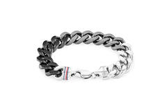  Bracelets à maillons - Acier - 19cm