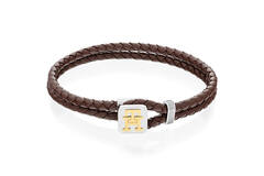  Lederarmbänder - Leder - 19cm
