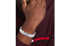  Bracelets à maillons - Acier - 19cm