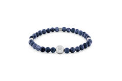  Bracelets en perles - Pierre précieuse - 6mm 18,5cm