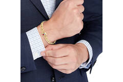  Link bracelets - Steel - 19cm