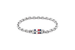  Bracelets à maillons - Acier - 17,5cm