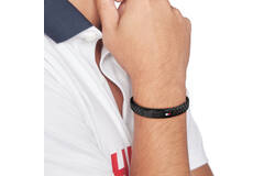  Armband - Leer - 19cm