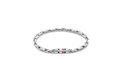  Gliederarmbänder - Stahl - 17,5cm